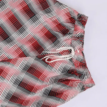 شورت من رجالي مطبوع إيه إس دبليو